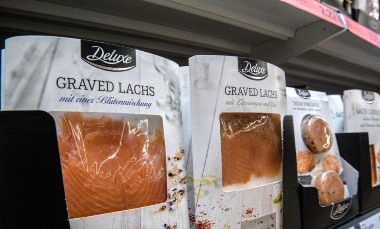 Dringender Lachs Rückruf