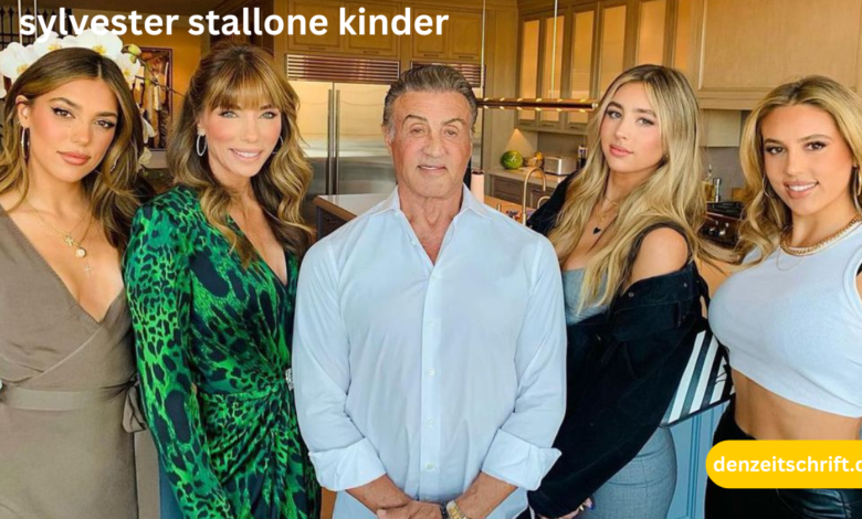 sylvester stallone kinder
